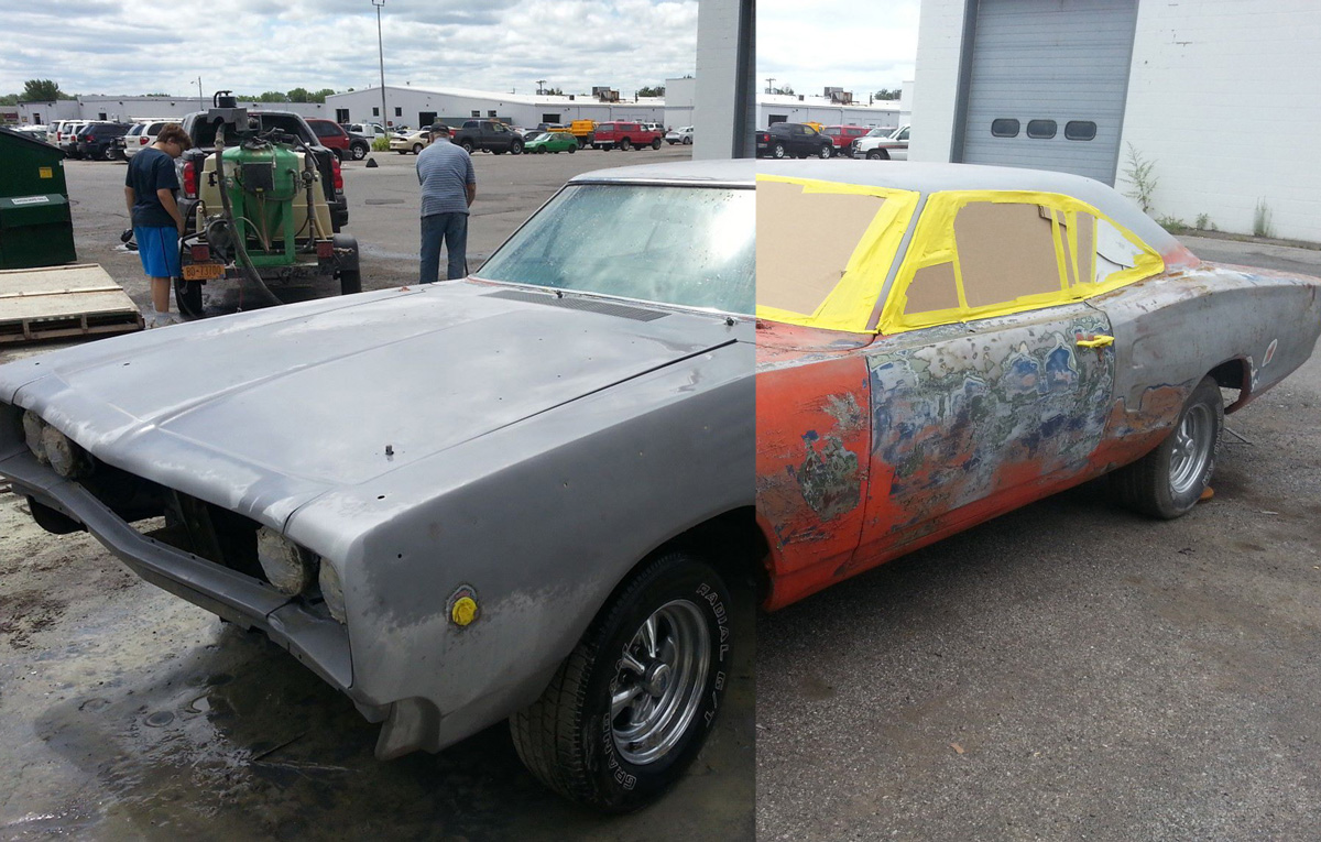ALLPRO BLASTERS automotive project 3