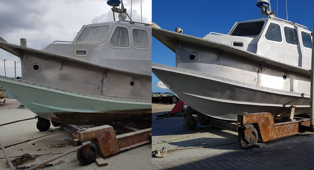 ALLPRO BLASTERS marine project 7