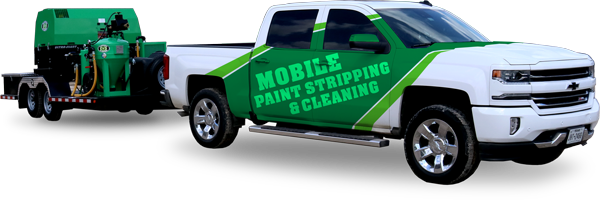 ALLPRO BLASTERS wrapped mobile service truck